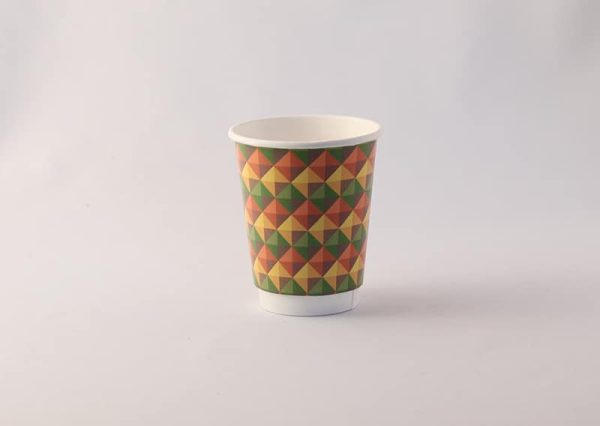 Sustainable paper cup with logo printing
