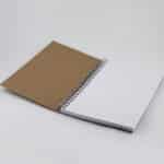 Bæredygtig notesbog med elastik