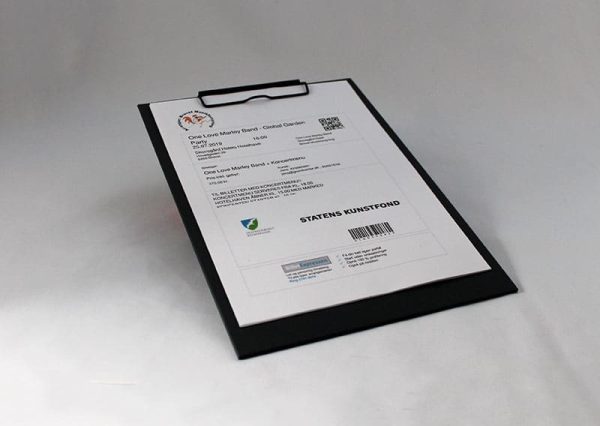 Bæredygtigt clipboard i genbrugspapir