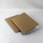 Bæredygtig notesbog A5 i natur genbrugspapir