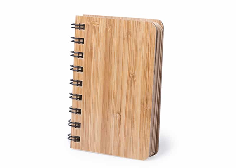 Miljøvenlig notesbog i bambus