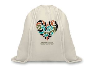 Backpack made from GOTS certified organic cotton