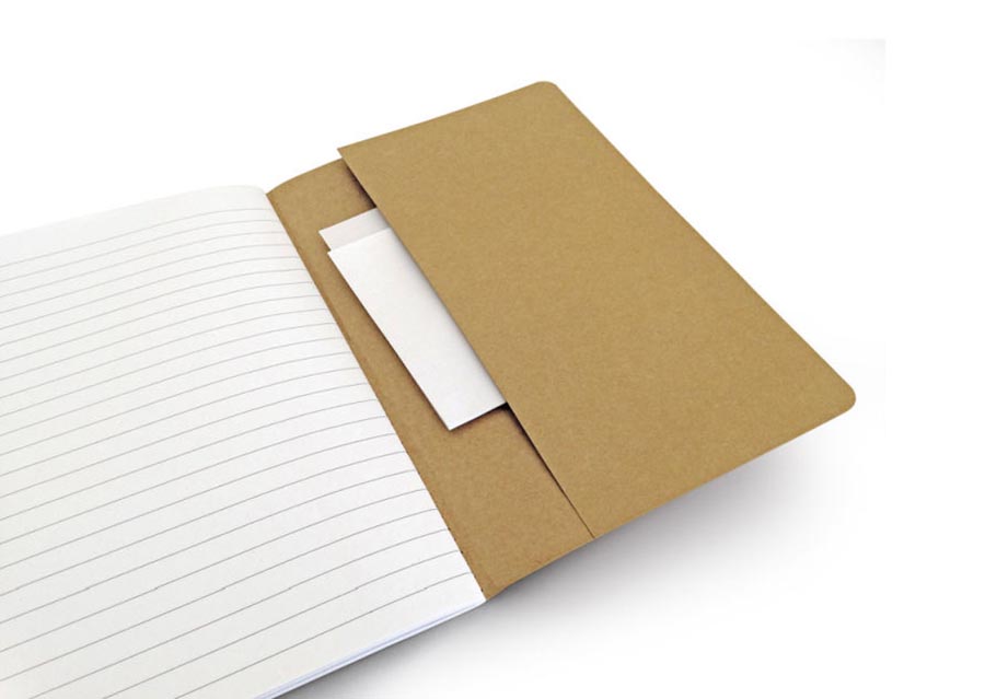Sustainable notebook A5 nature recycled