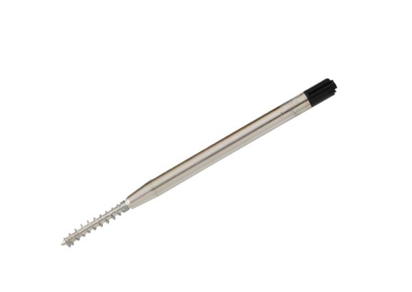 Metal refill cartridge parker type for ballpoint pen