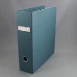 Brevordner i miljøvenligt FSC certificeret genbrugspap - mint