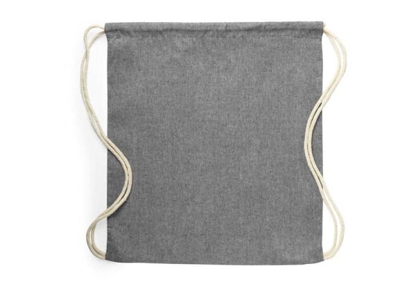 bæredygtig gymnastikpose genanvendt bomuld-sort