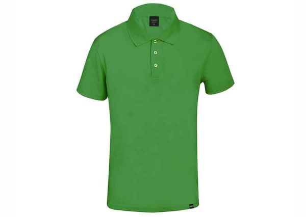 bæredygtrig polo-shirt rPET-groen