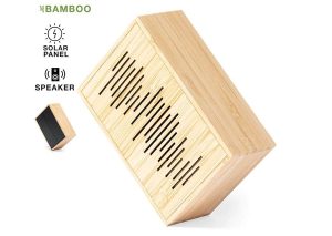 Miljøvenlig bambus bluetooth højtaler