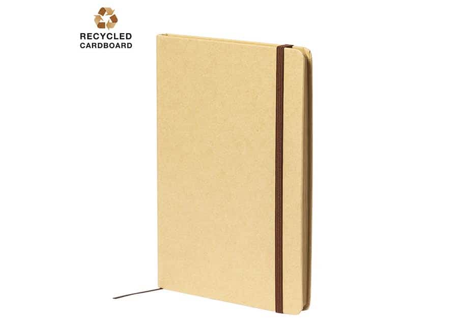 Bæredygtig A5 notesbog i pap med magnetisk lukning